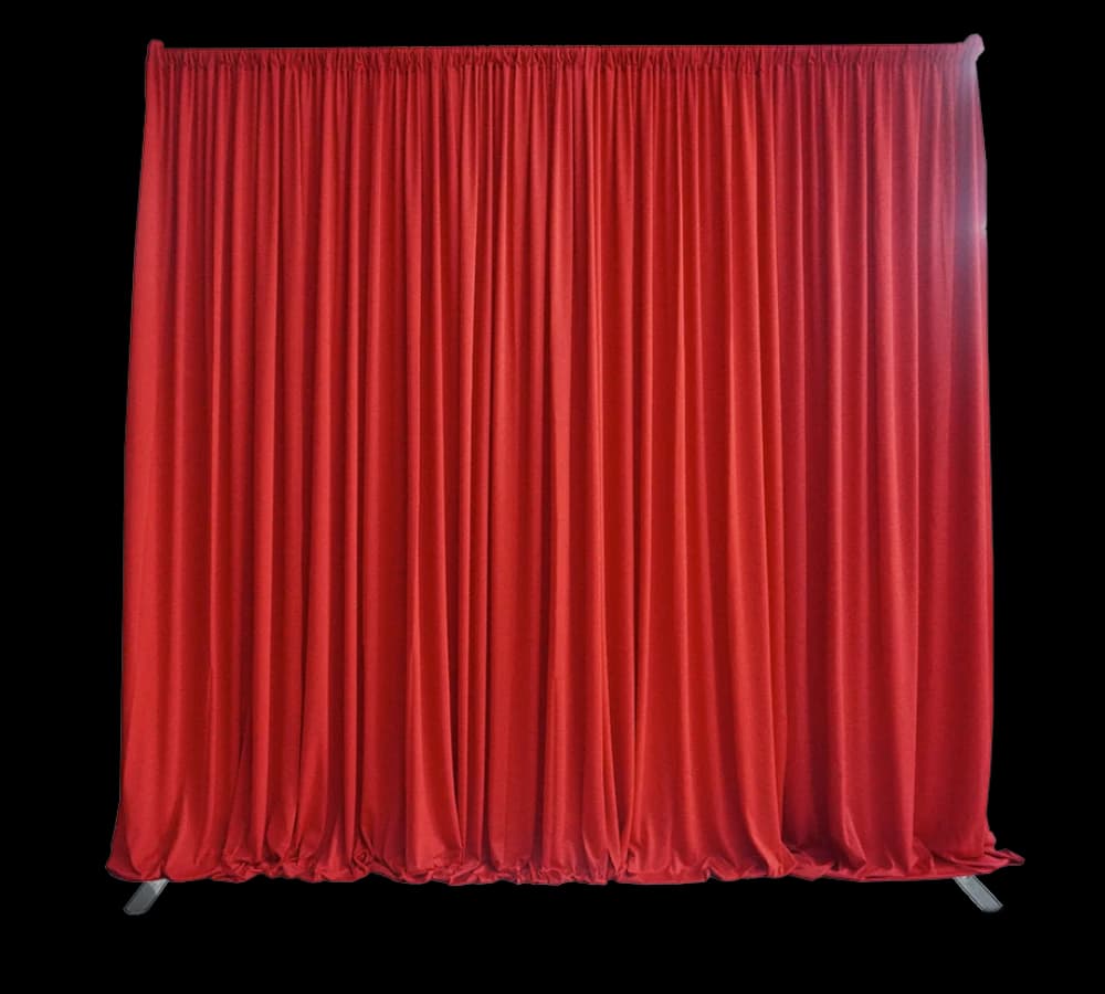 Backdrop: Red Drapes