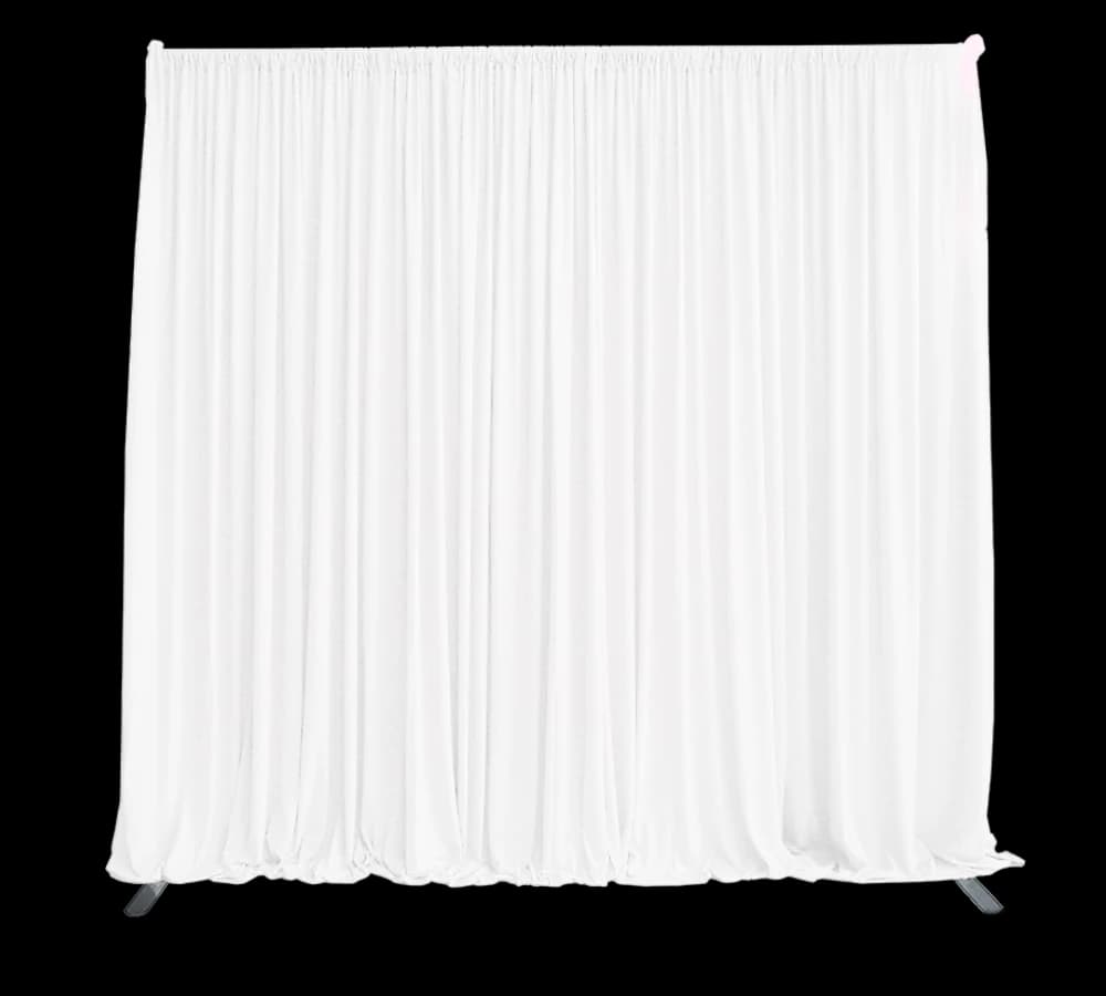 Backdrop: White Drapes