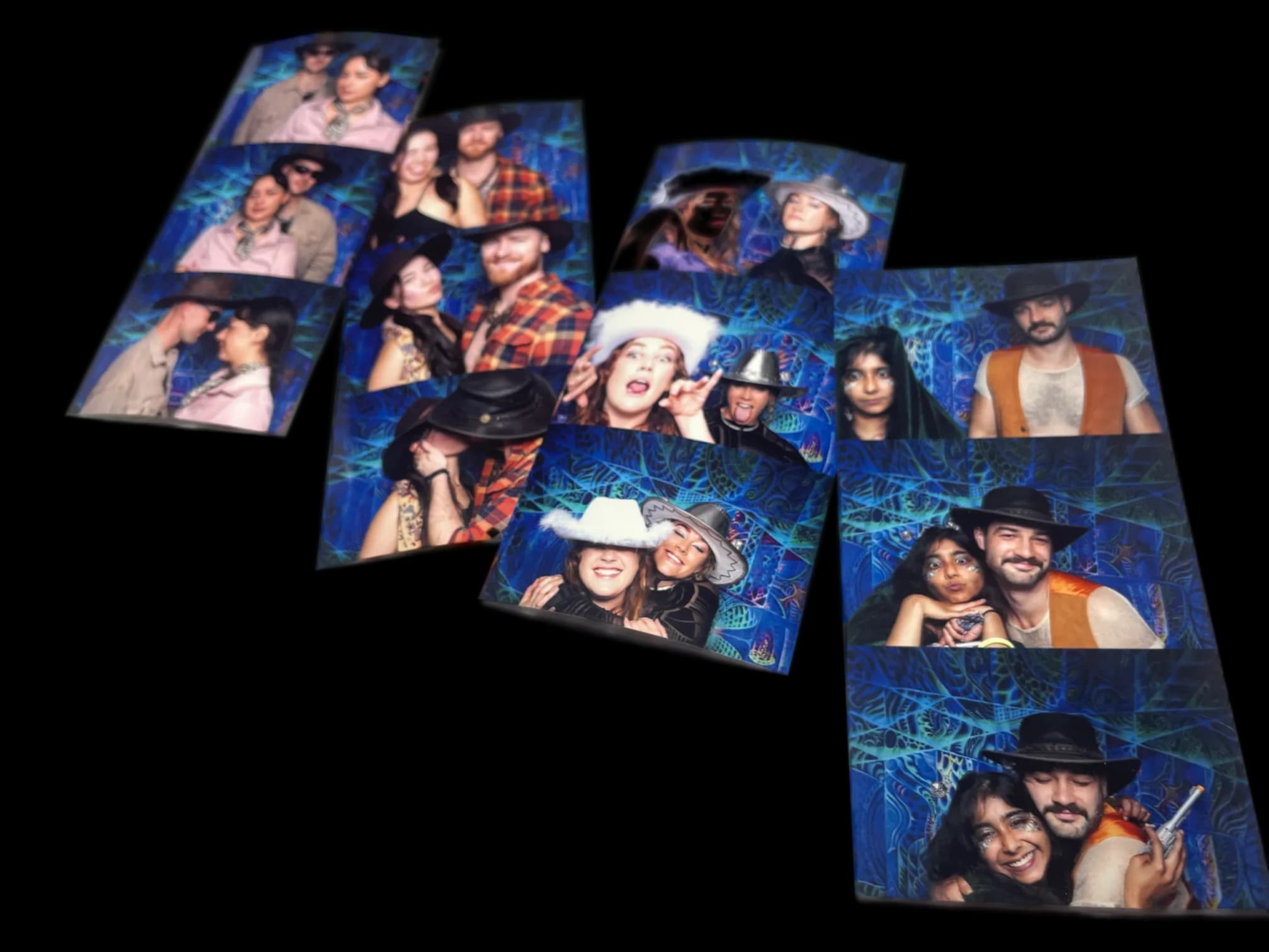 Example of customized 2x4 print strips