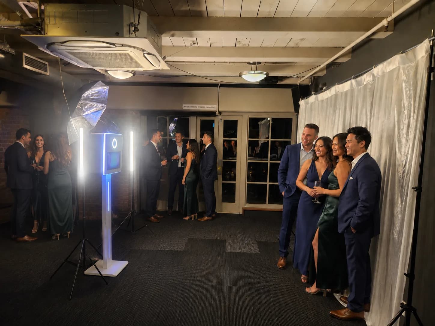 PhotoBoothPro booth at a formal event